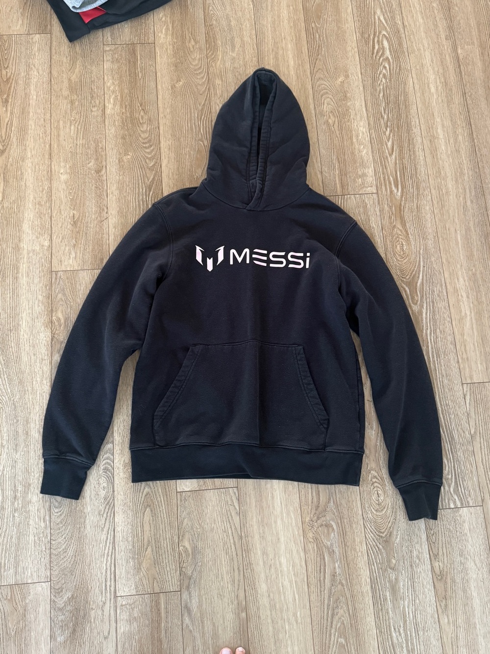 MESSI Bundle- Men's Black Logo Hoodie & tshirt
